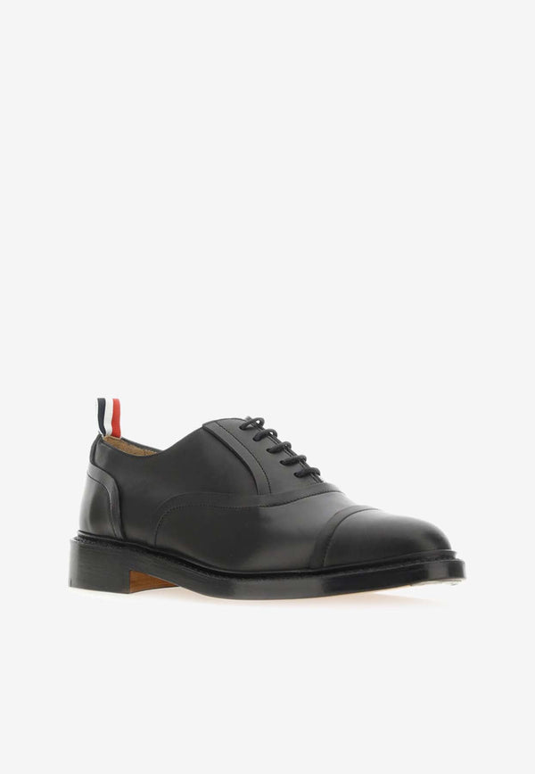 Toecap Leather Oxford Shoes