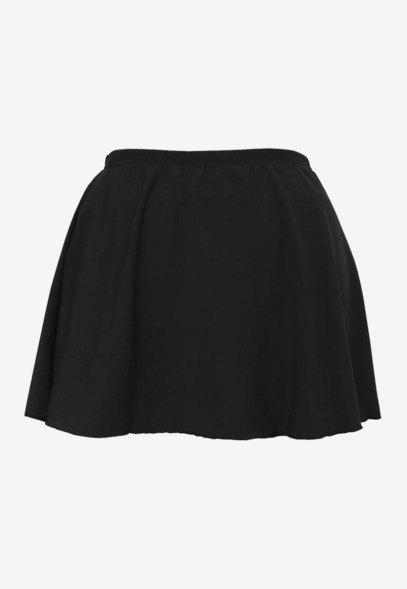 High-Rise Mini Swim Skirt