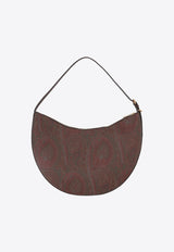 Paisley Print Hobo Bag