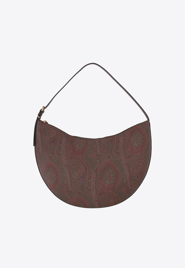 Paisley Print Hobo Bag