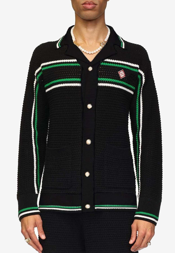 Crochet Knit Tennis Shacket