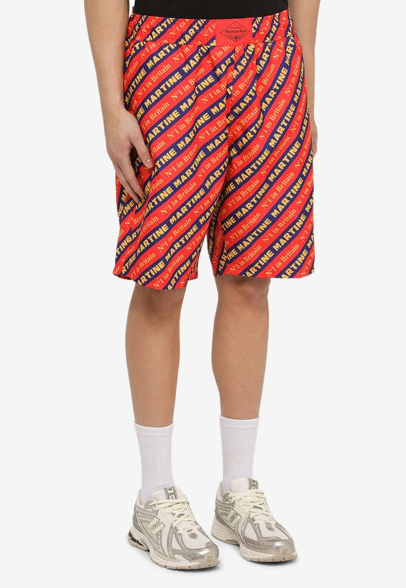 All-Over Logo Swim Shorts