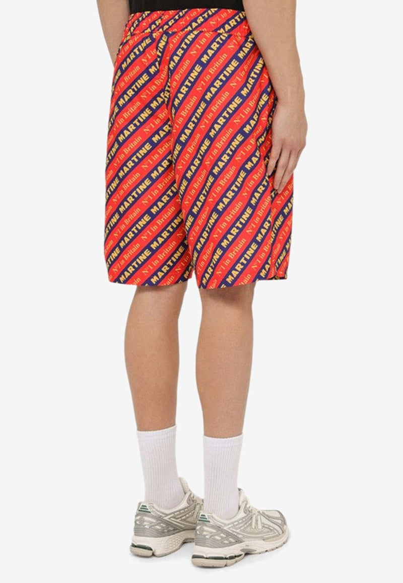 All-Over Logo Swim Shorts