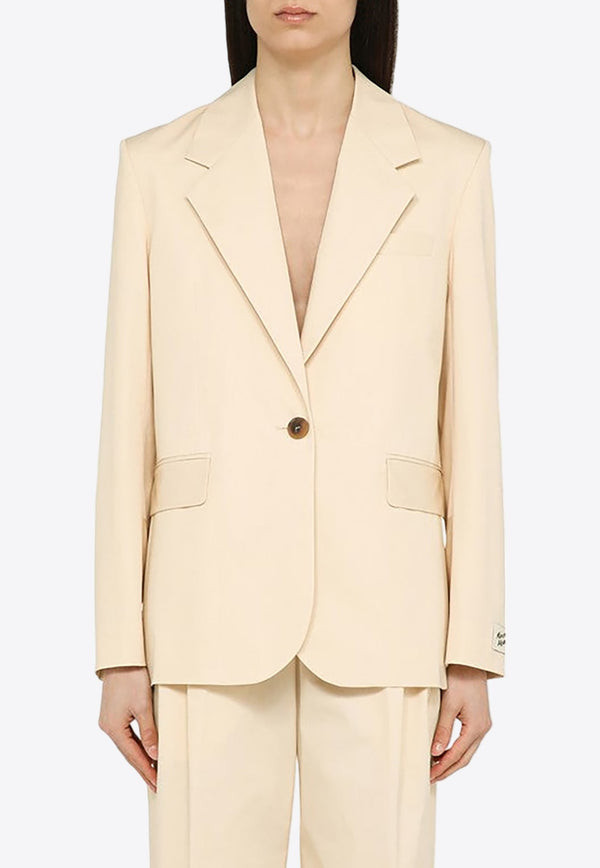 Single-Breasted Tailored Blazer