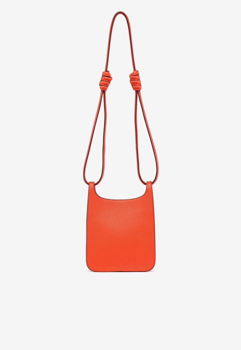 Mini Himmel Grained Leather Hobo Bag