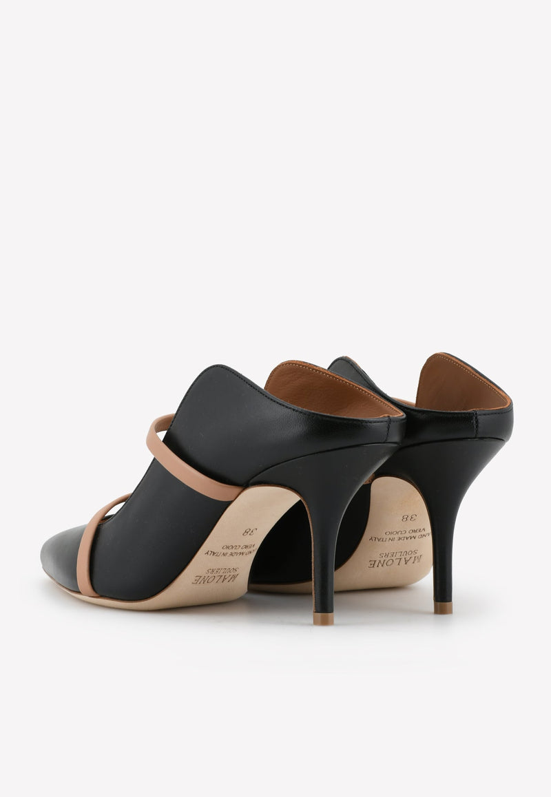 Maureen 70 Mules in Nappa Leather