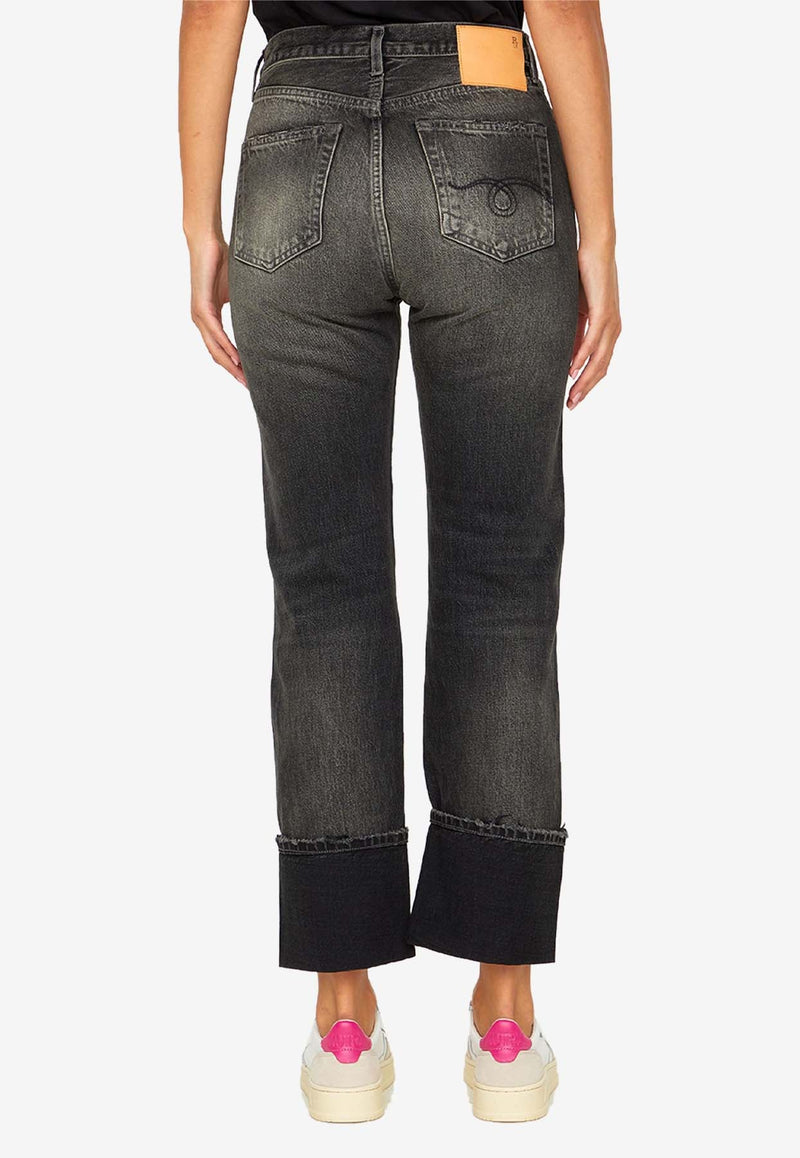 Cuffed Courtney Slim Jeans