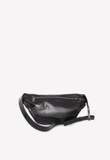 VLTN Belt Bag in Smooth Leather
