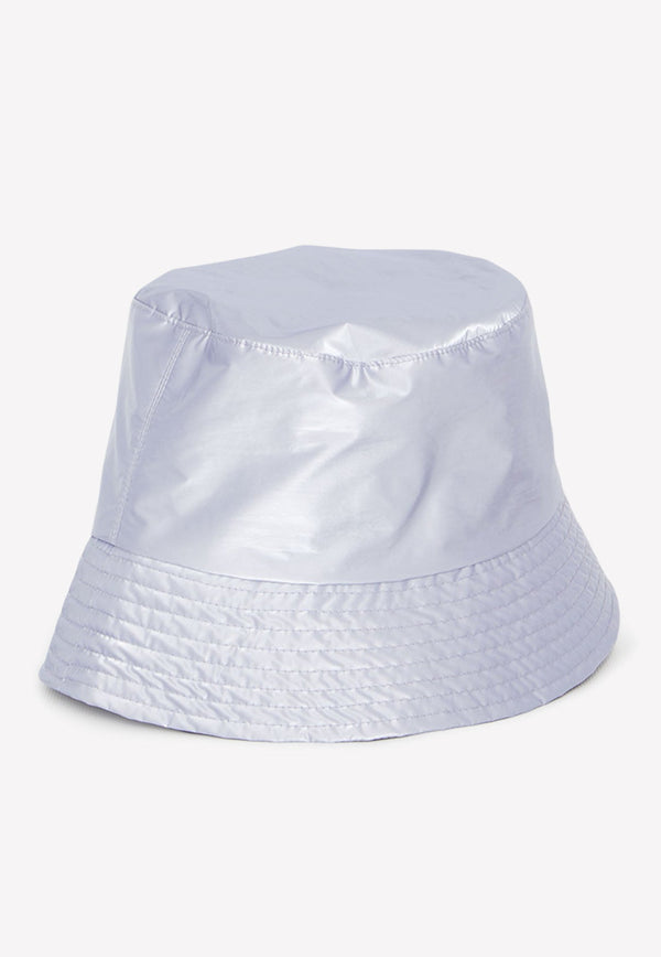 Iridescent Nylon Bucket Hat