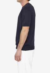 Short-Sleeved Solid T-shirt