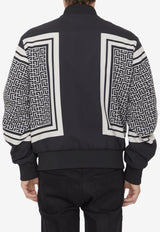 Reversible Monogram Bomber Jacket