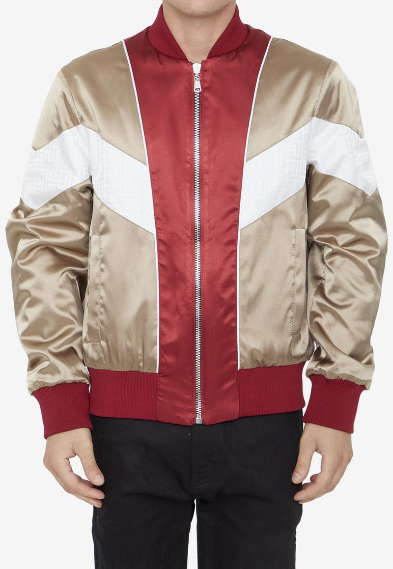 Reversible Monogram Bomber Jacket