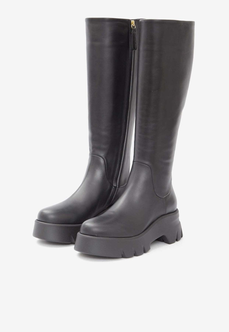 Montey Knee-High Leather Boots