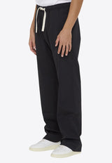 Monogram Print Track Pants