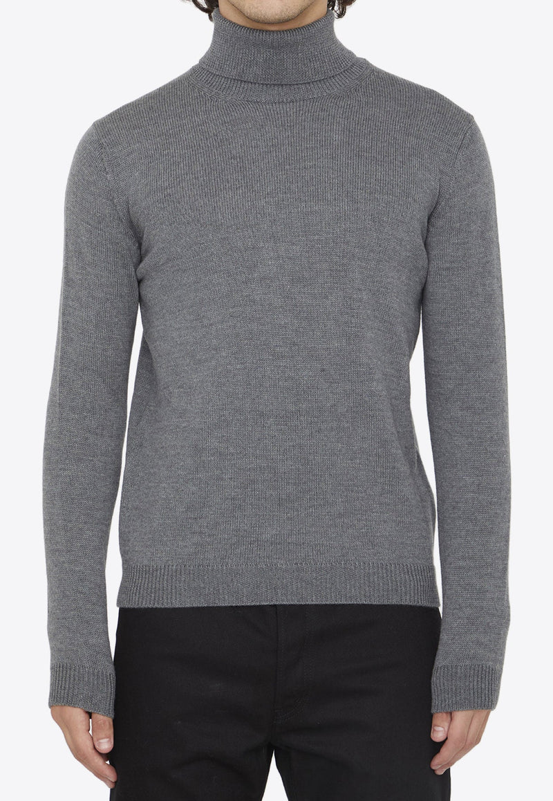 Merino Wool Turtleneck Sweater