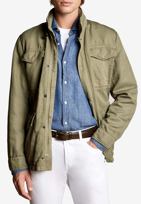 Garment-Dyed Field Jacket