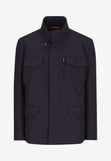 Fay Zip-Up Field Jacket