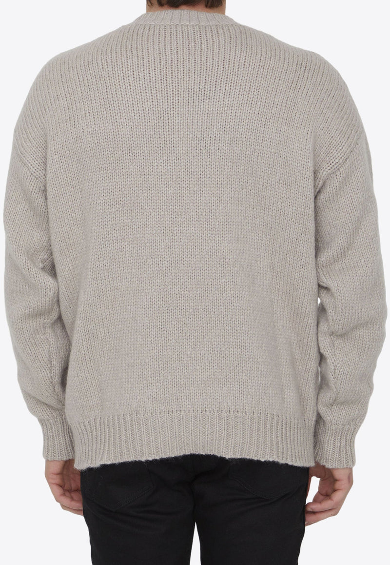 Crewneck Sweater in Alpaca Blend