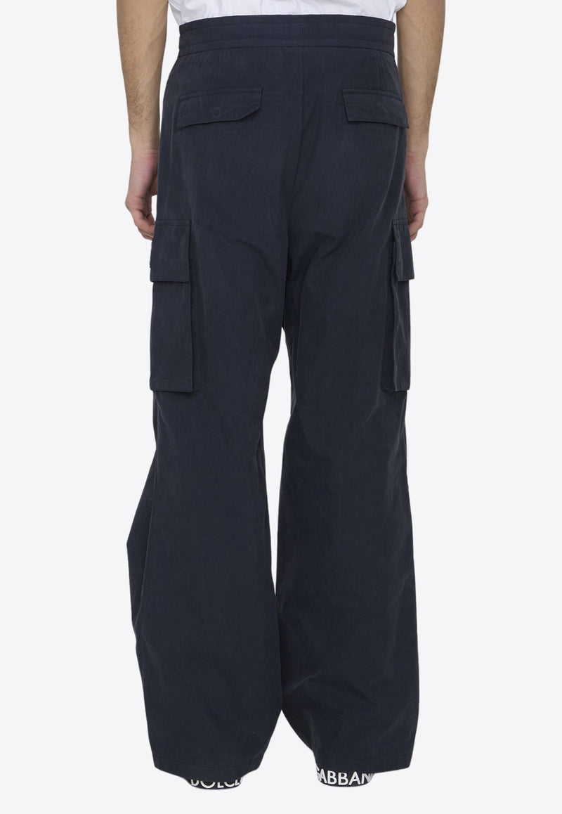 Straight-Leg Cargo Pants