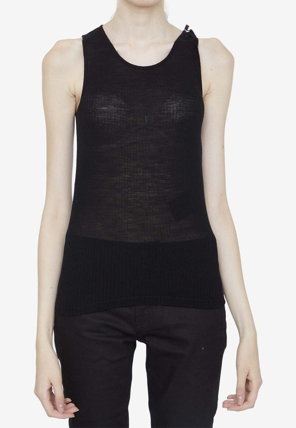Cassandre Embroidered Tank Top