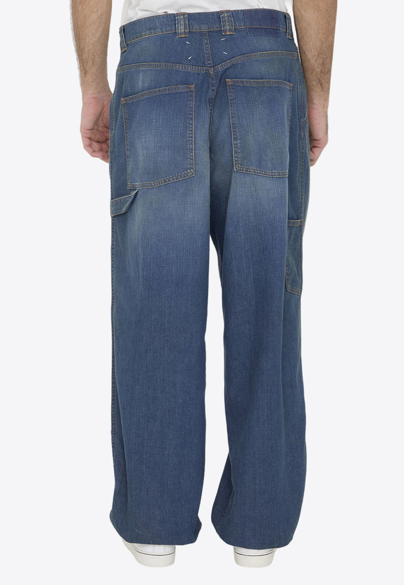 Americana Wash Straight-Leg Jeans