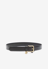 Logo Plaque Buckle Belt