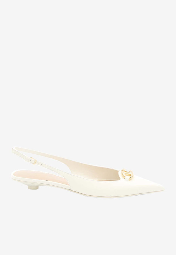 VLogo The Bold Edition Slingback Flats