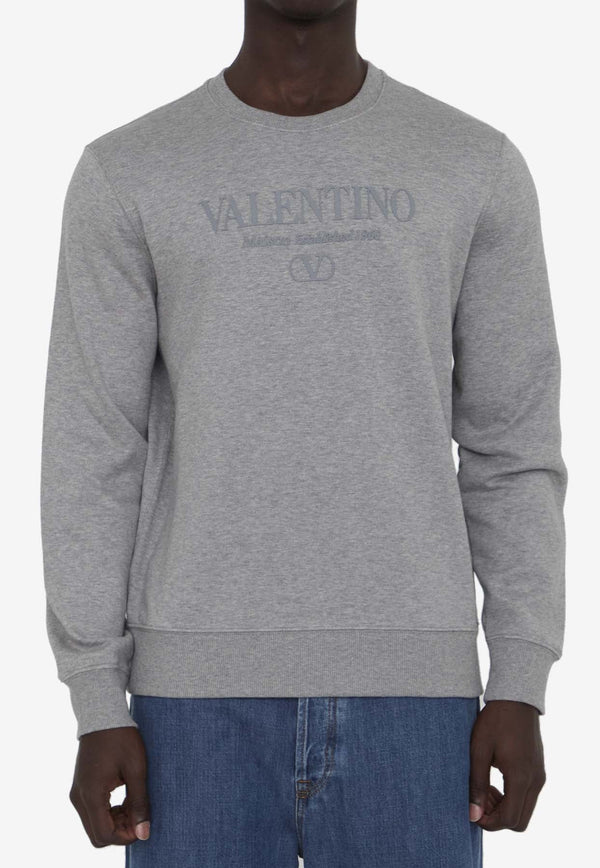 Logo Print Crewneck Sweatshirt