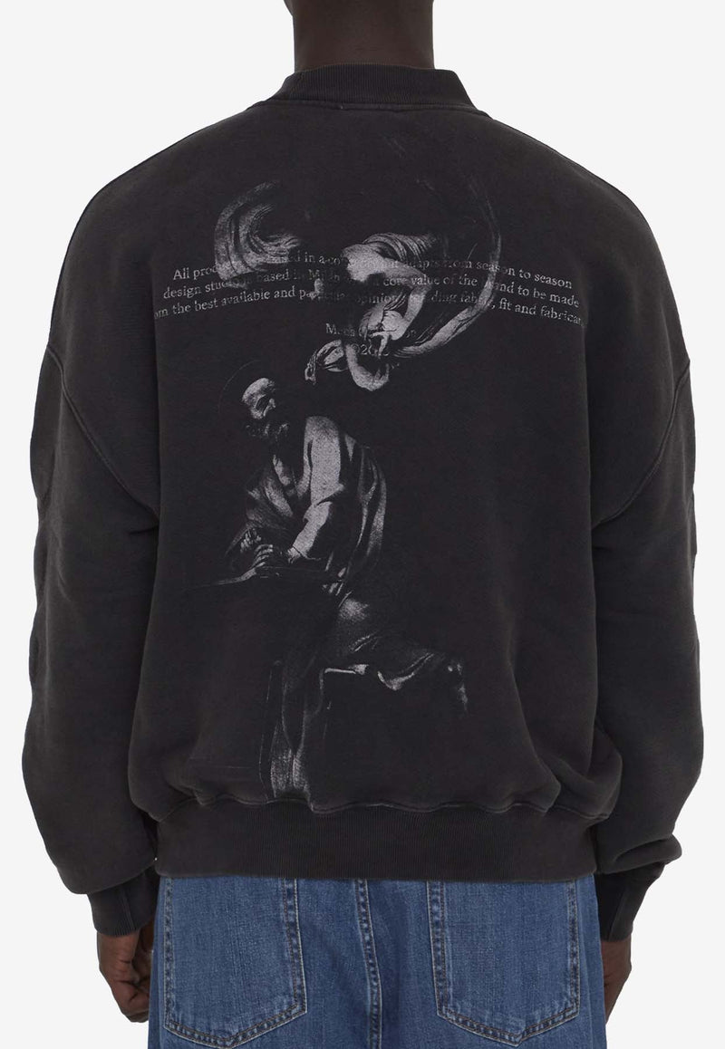 S. Matthew Print Sweatshirt