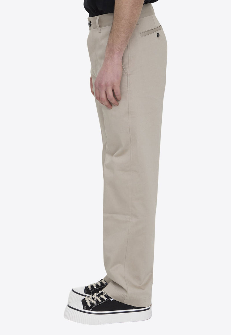 Straight-Leg Chino Pants