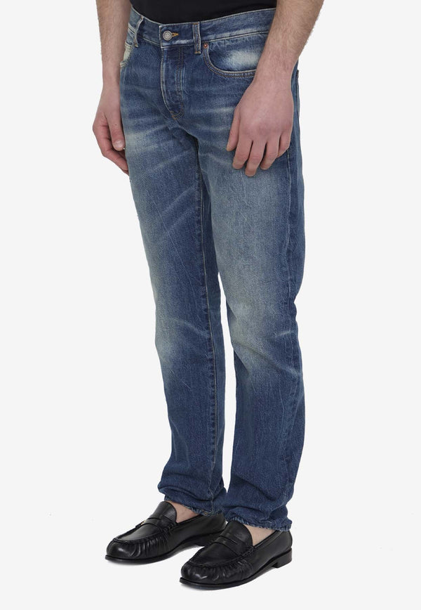 Low-Rise Straight Denim