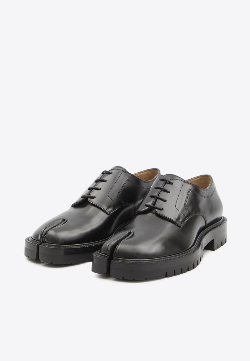 Tabi Derby Shoes in Calf Leather
