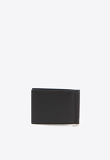 Money Clip Wallet in Grained Leather