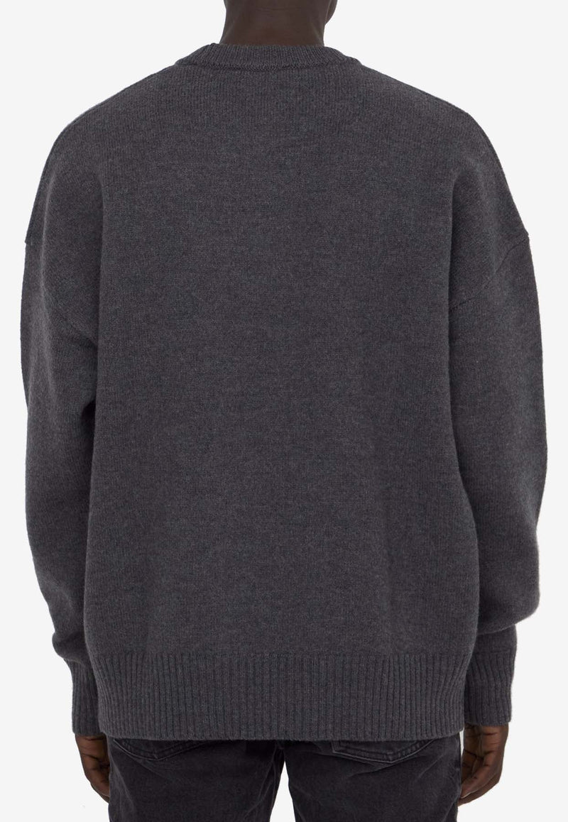 Ami De Coeur Intarsia Knit Turtleneck Sweater