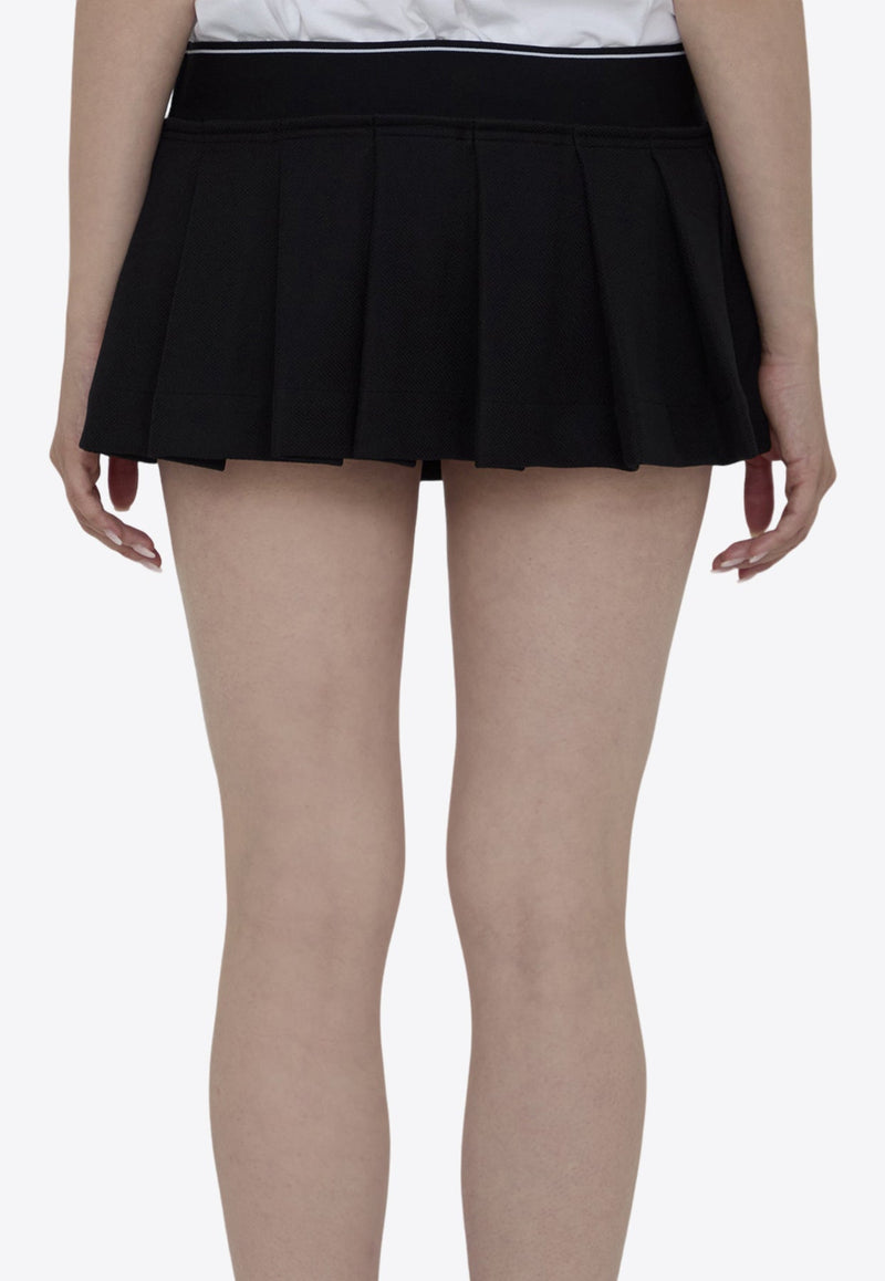 Cheerleader Pleated Mini Skirt