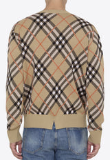 Vintage Check Crewneck Sweater