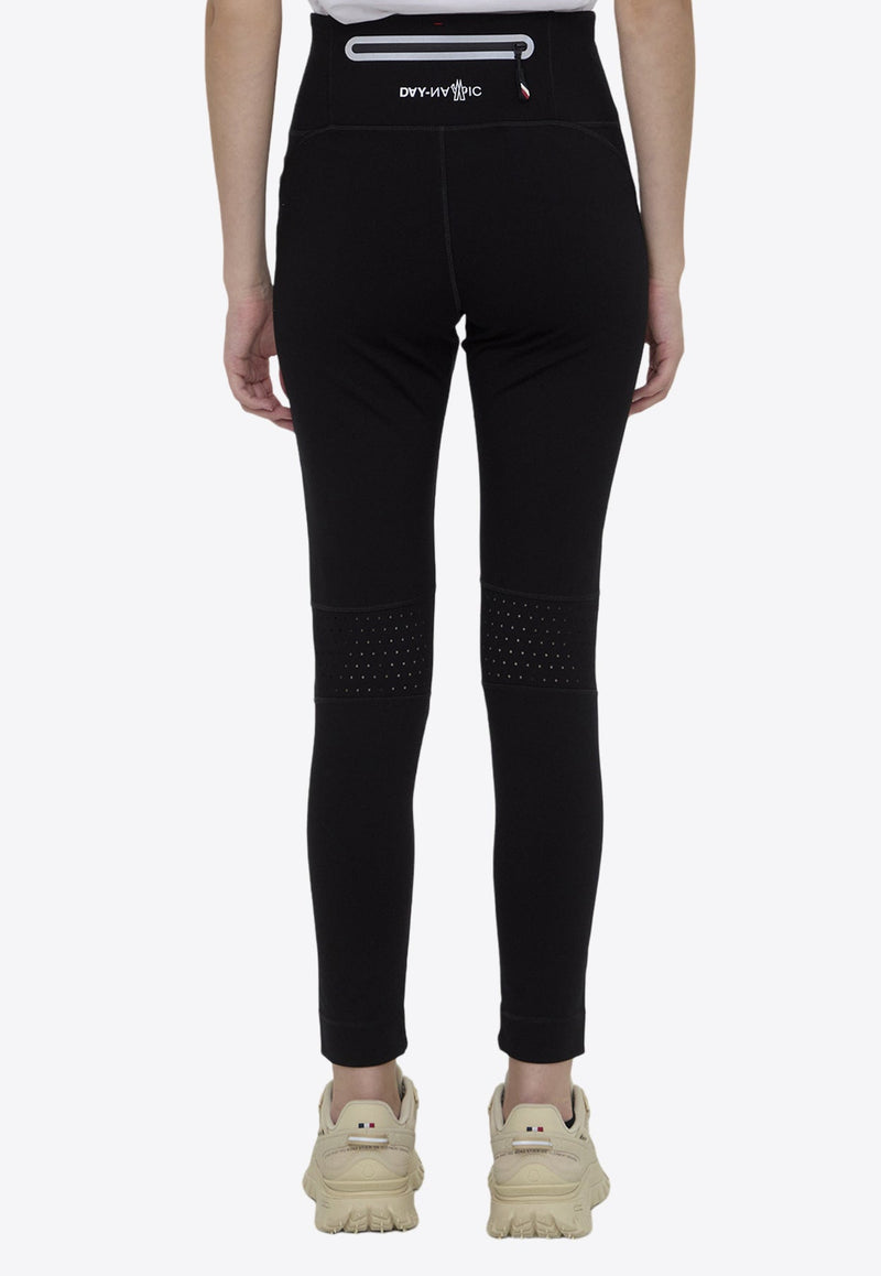 High-Rise Logo Leggings