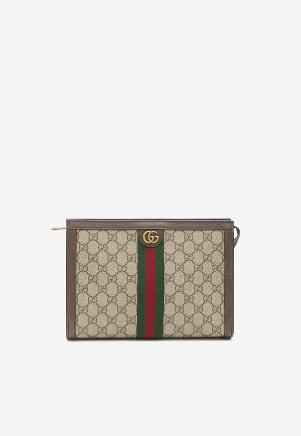 Ophidia GG Monogram Pouch Bag