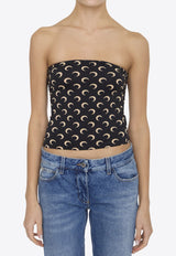 Moon Jacquard Tube Top