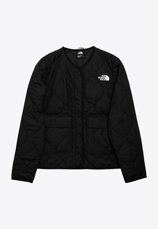 Ampato Logo Print Quilted Jacket