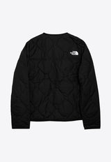 Ampato Logo Print Quilted Jacket