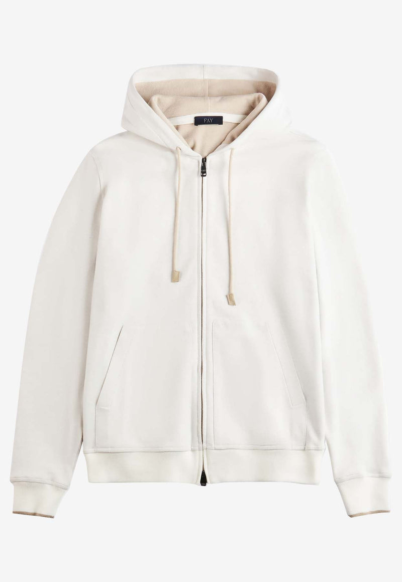 Zip-Up Hooded Sweatshirt