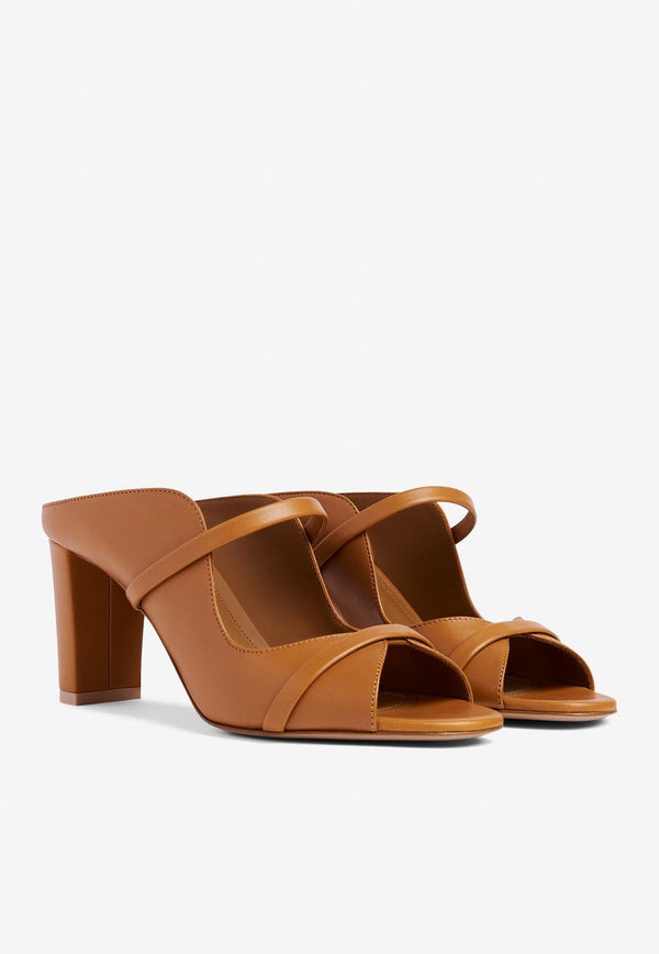 Norah 70 Nappa Leather Mules