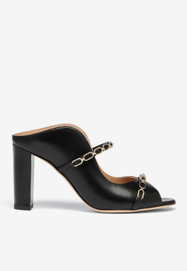 Norah 85 Chain Leather Mules