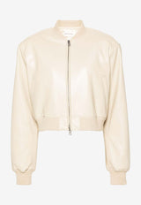 Micky Cropped Bomber Jacket