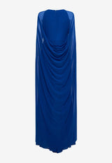 Mobile Chiffon Cape Gown