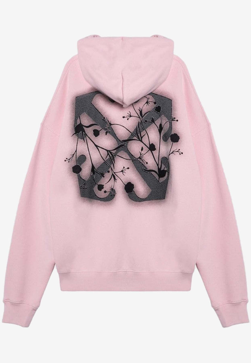 Flower Arrow Hooded Sweatshirt