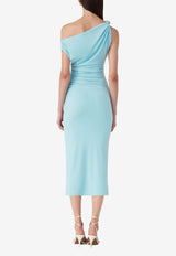 Lalita One-Shoulder Midi Dress