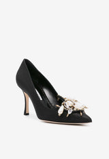 Orientalia 90 Grosgrain Embellished Pumps