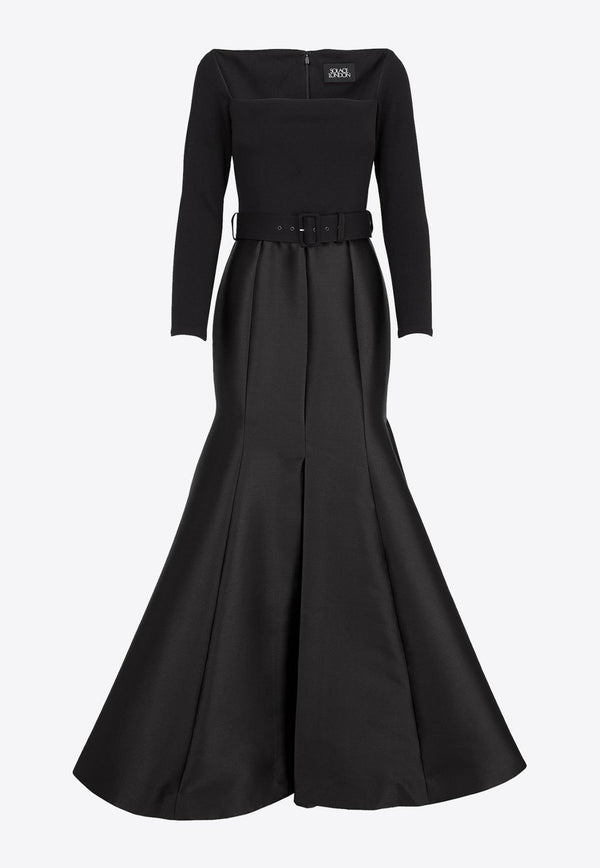 Mabel Belted Maxi Dress